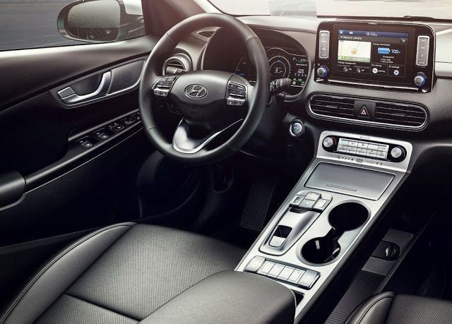 Interior del Hyundai Kona eléctrico