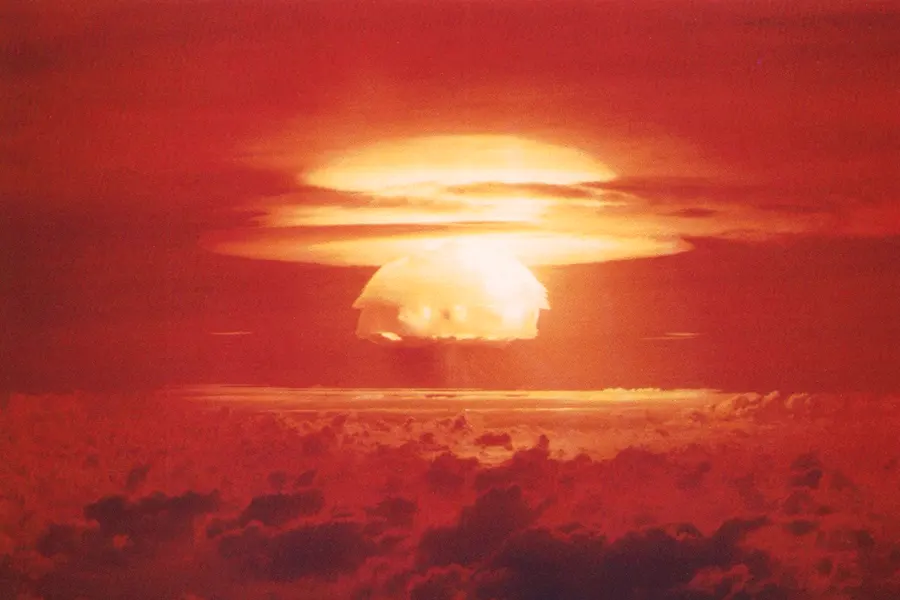 explosión nuclear